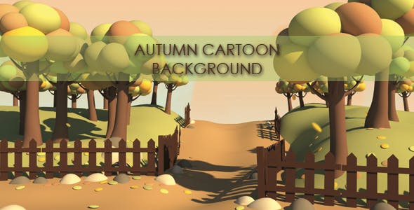 Autumn Cartoon Background - Videohive Download 20676054