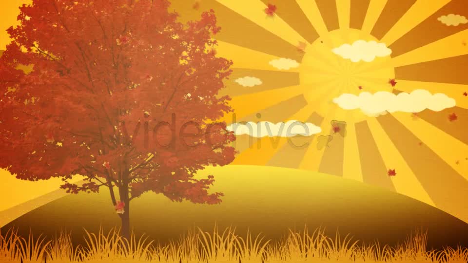 Autumn Kids Cartoon Videohive 12761664 Motion Graphics Image 1