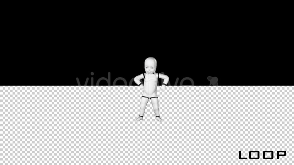 Baby Robot Hiphop Dance Videohive 19991574 Motion Graphics Image 6