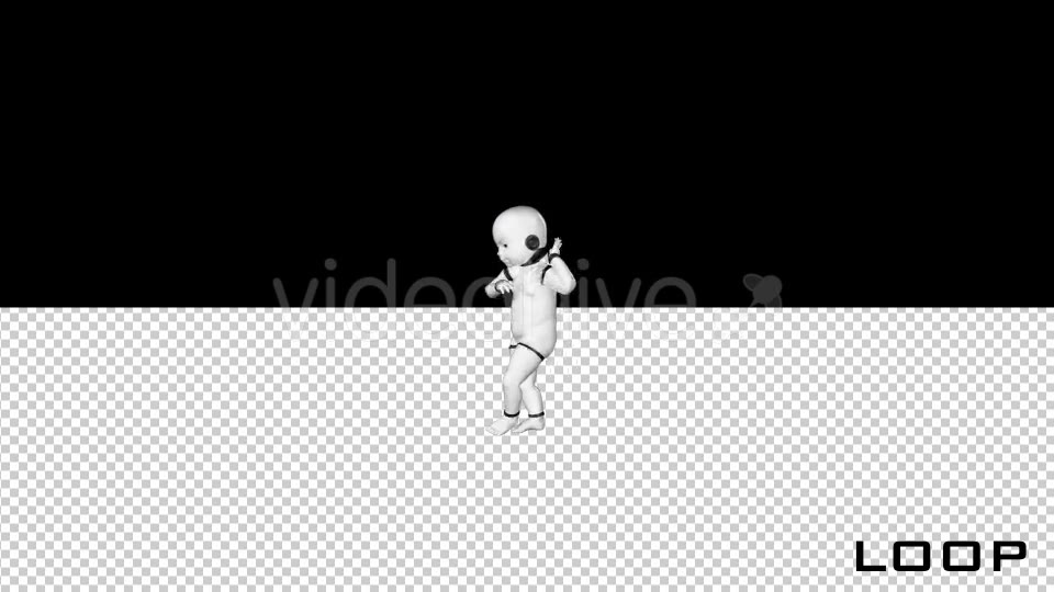 Baby Robot Hiphop Dance Videohive 19991574 Motion Graphics Image 8