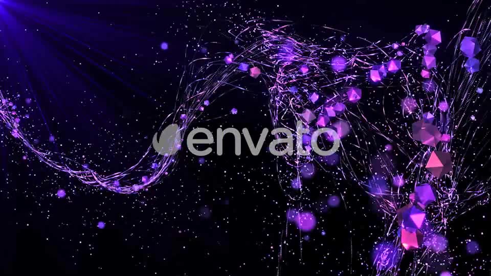 Background with Pink Polygons Videohive 21582149 Motion Graphics Image 2