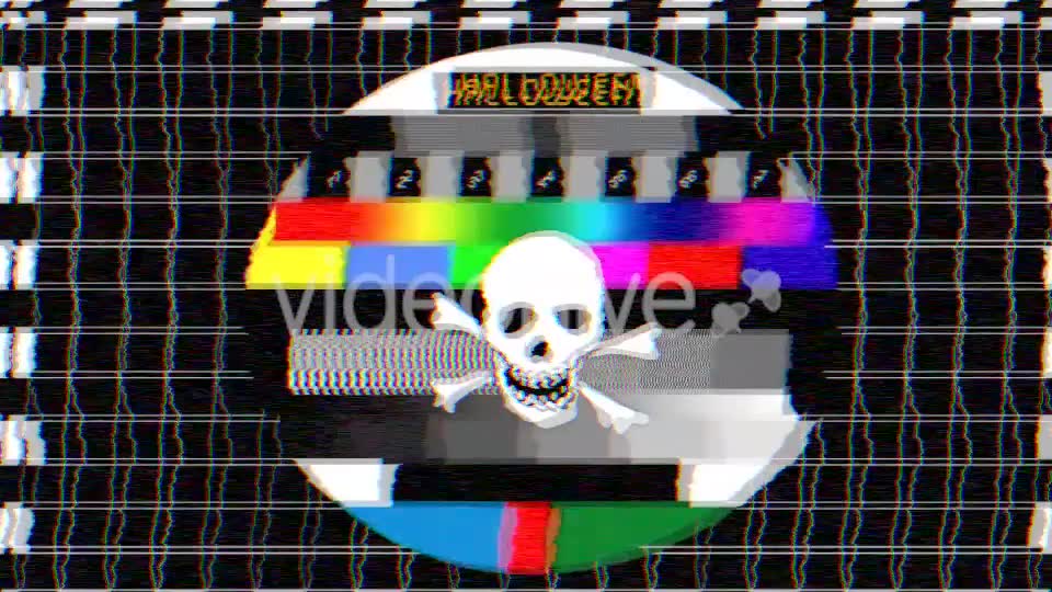 Bad TV Screen Generic & Halloween Videohive 8987586 Motion Graphics Image 8