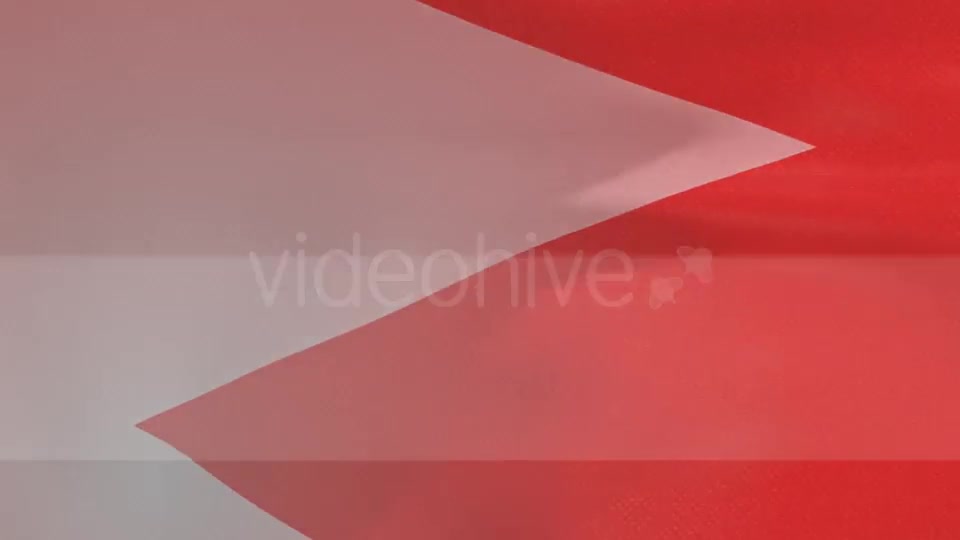 Bahrain Flag 4K Videohive 20327941 Motion Graphics Image 11