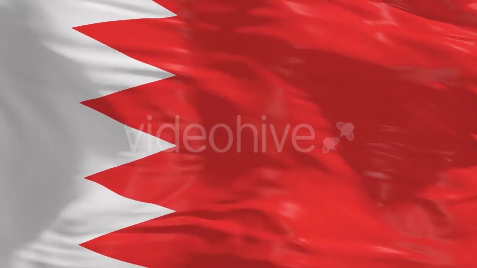 Bahrain Flag 4K Videohive 20327941 Motion Graphics Image 4