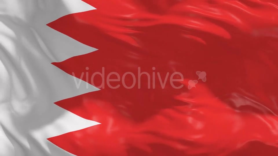 Bahrain Flag 4K Videohive 20327941 Motion Graphics Image 5