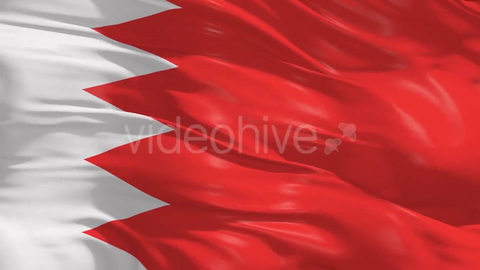 Bahrain Flag 4K Videohive 20327941 Motion Graphics Image 8