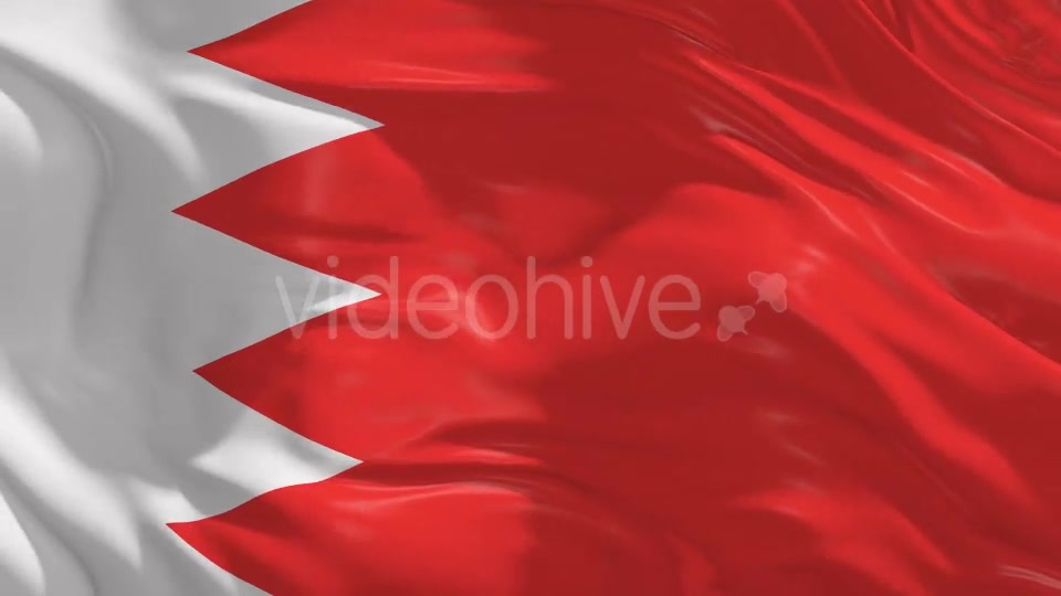 Bahrain Flag 4K Videohive 20327941 Motion Graphics Image 9