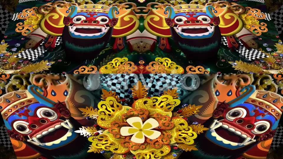 Bali Barong Mask Videohive 22651337 Motion Graphics Image 2