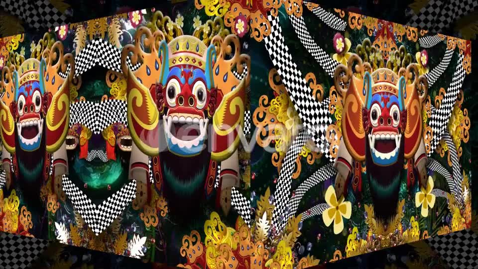 Bali Barong Mask Videohive 22651337 Motion Graphics Image 7