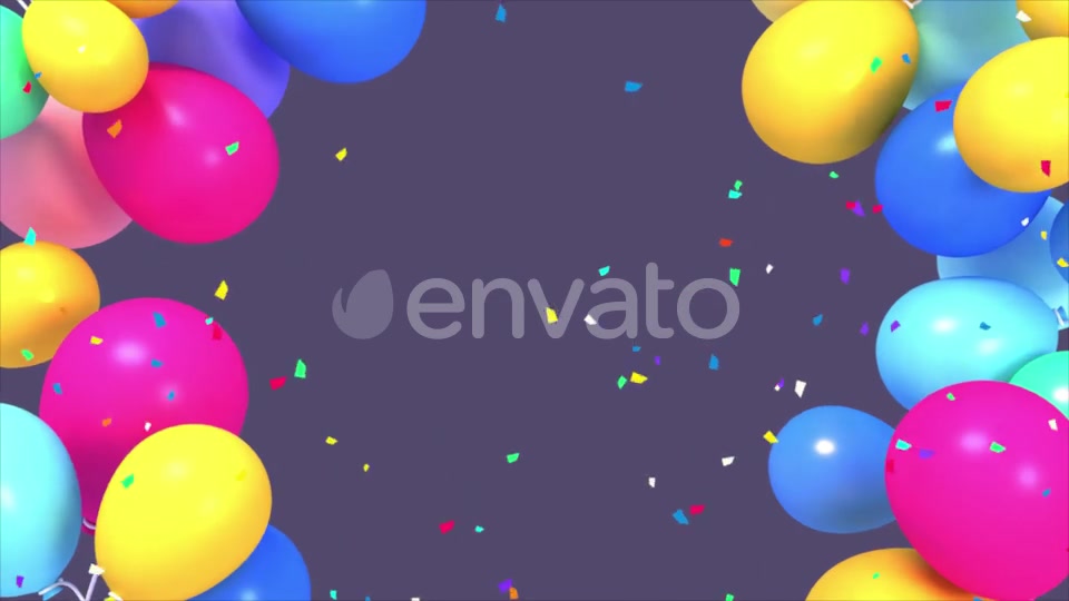 Balloons Party Videohive 23857964 Motion Graphics Image 3