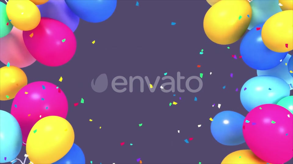 Balloons Party Videohive 23857964 Motion Graphics Image 5