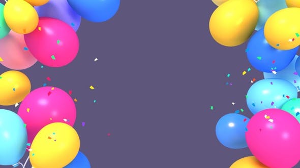 Balloons Party - 23857964 Videohive Download