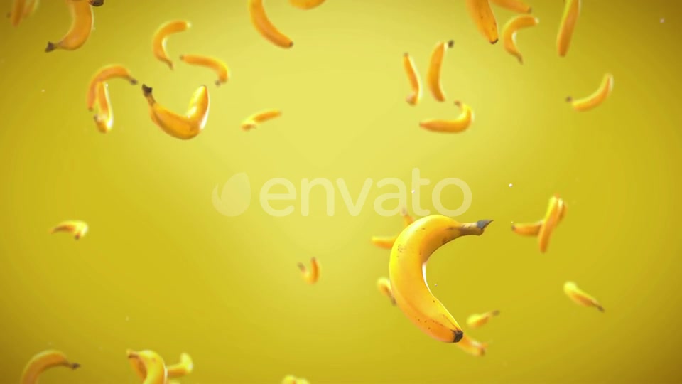 Banana Floating Up Videohive 22550327 Motion Graphics Image 3