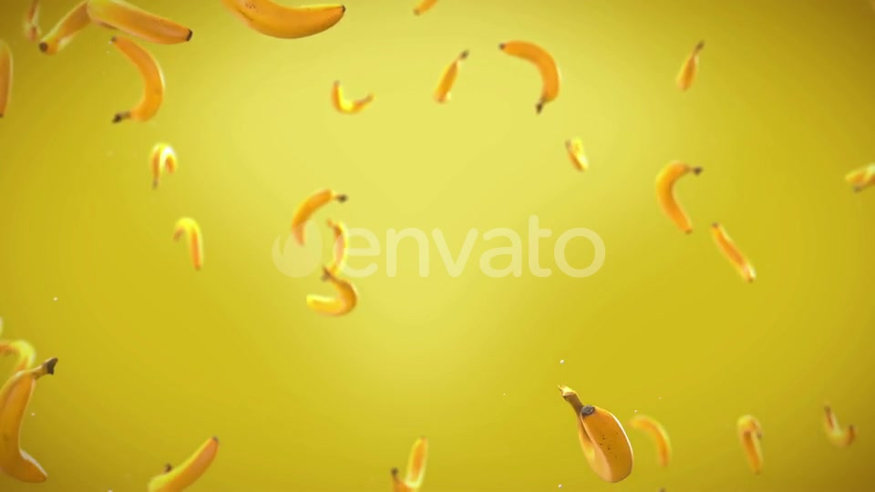 Banana Floating Up Videohive 22550327 Motion Graphics Image 6