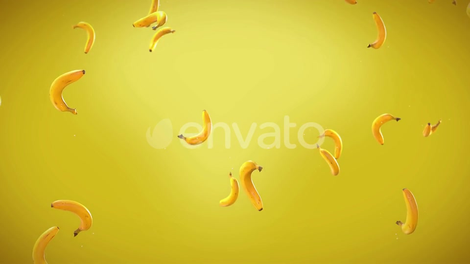 Banana Floating Up Videohive 22550327 Motion Graphics Image 8