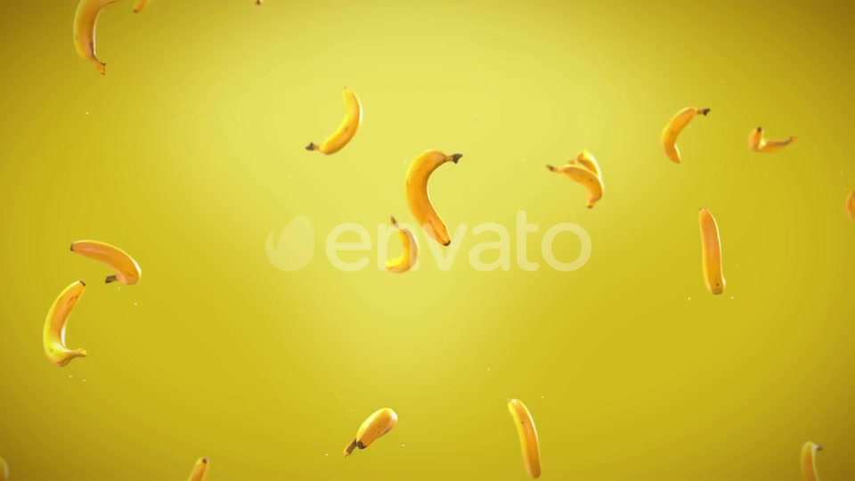 Banana Floating Up Videohive 22550327 Motion Graphics Image 9