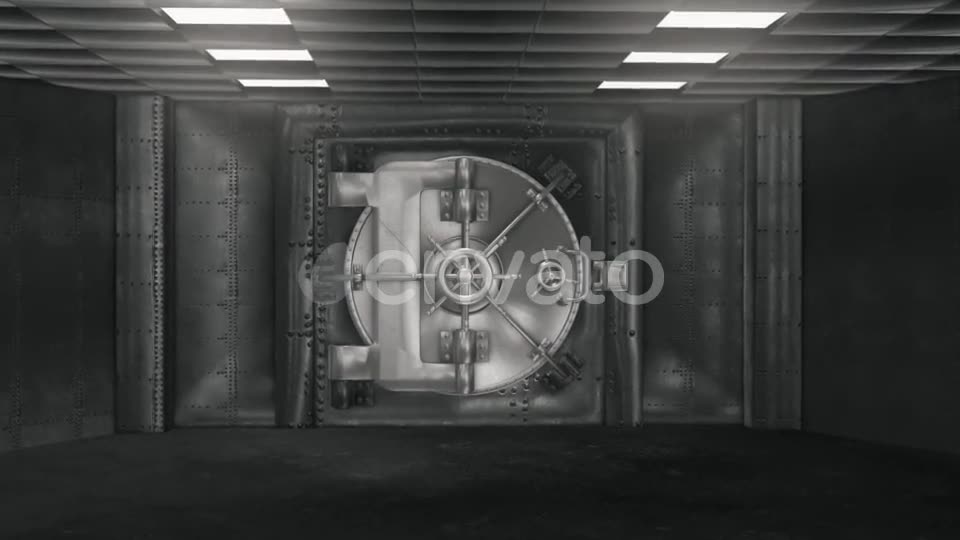 Bank Vault And Opening Safe Videohive 22296374 Motion Graphics Image 2