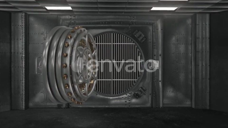 Bank Vault And Opening Safe Videohive 22296374 Motion Graphics Image 7