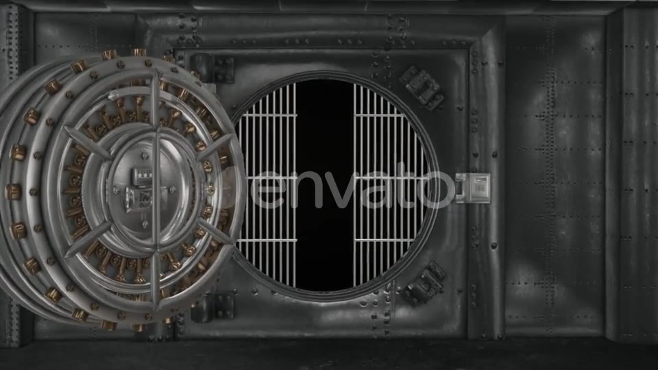 Bank Vault And Opening Safe Videohive 22296374 Motion Graphics Image 8