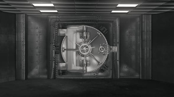 Bank Vault And Opening Safe - 22296374 Videohive Download