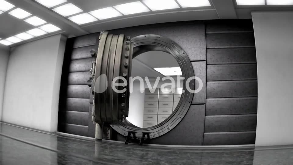 Bank Vault Opening and Shutting Videohive 23182558 Motion Graphics Image 2