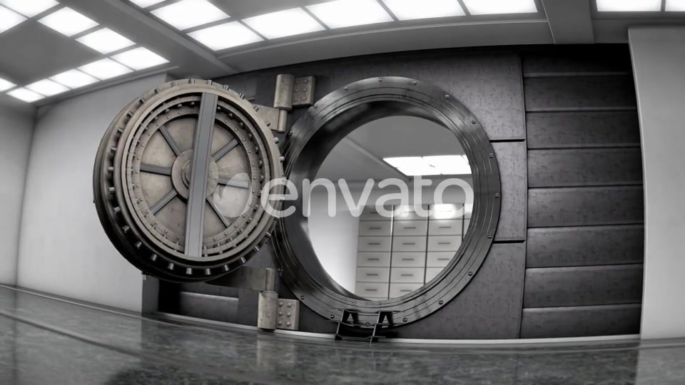 Bank Vault Opening and Shutting Videohive 23182558 Motion Graphics Image 3
