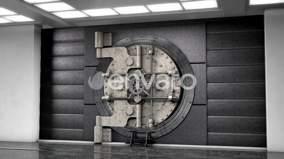 Bank Vault Opening and Shutting Videohive 23182558 Motion Graphics Image 4