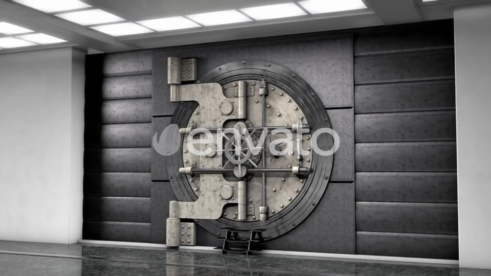 Bank Vault Opening and Shutting Videohive 23182558 Motion Graphics Image 6