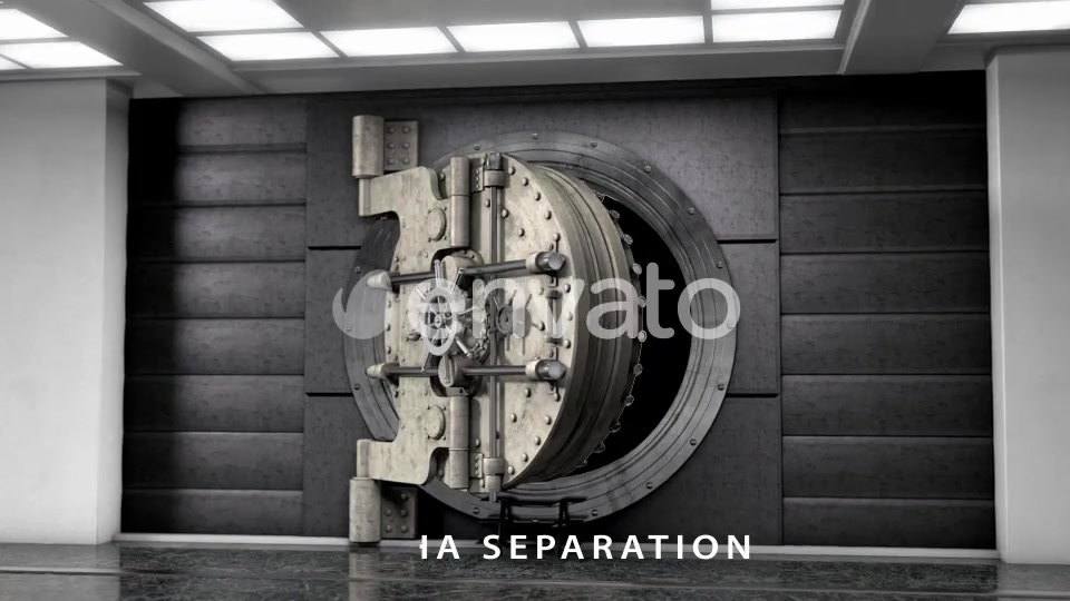 Bank Vault Opening and Shutting Videohive 23182558 Motion Graphics Image 7