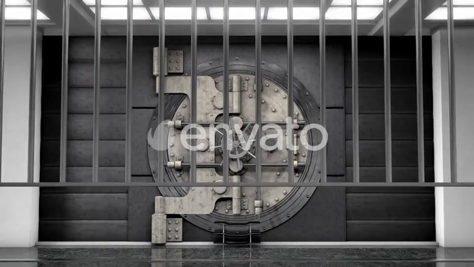 Bank Vault Opening and Shutting Videohive 23182558 Motion Graphics Image 9