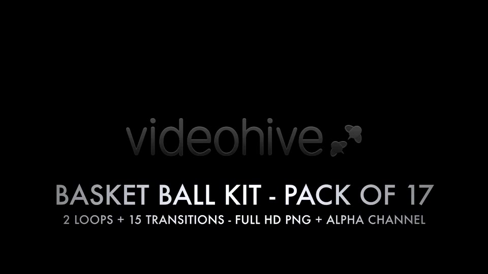 Basket Ball Kit 2 Loops + 15 Transitions Videohive 5522227 Motion Graphics Image 11