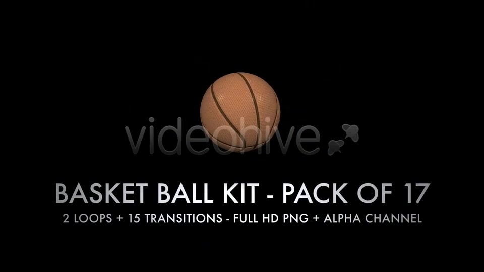 Basket Ball Kit 2 Loops + 15 Transitions Videohive 5522227 Motion Graphics Image 12