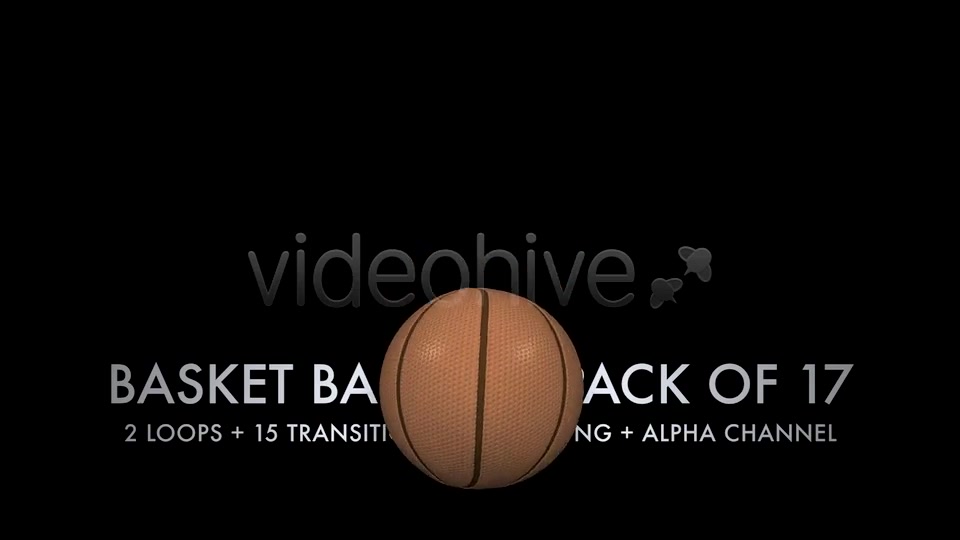 Basket Ball Kit 2 Loops + 15 Transitions Videohive 5522227 Motion Graphics Image 3