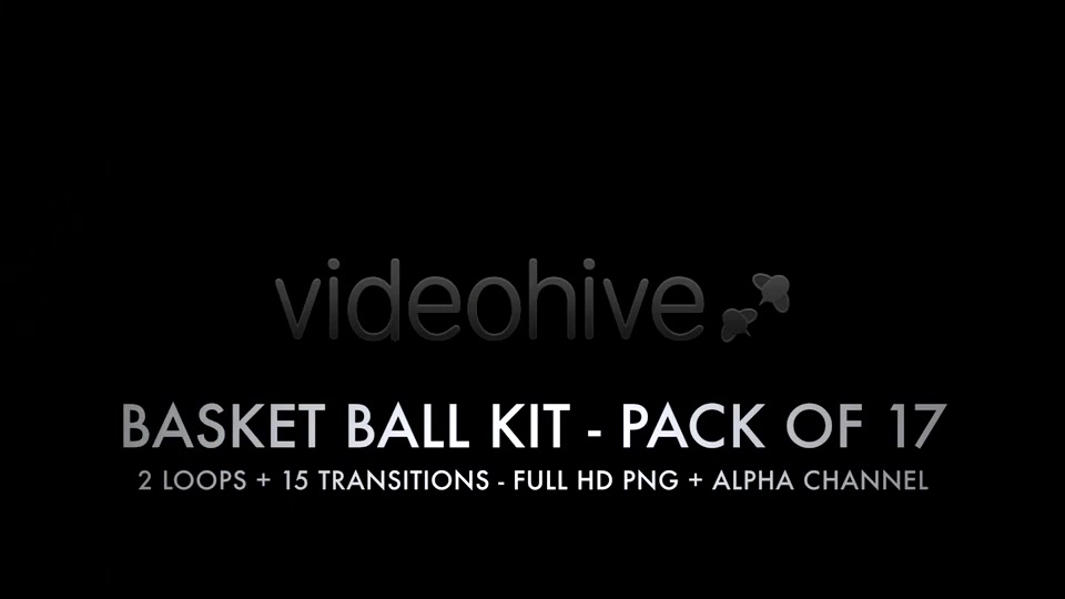 Basket Ball Kit 2 Loops + 15 Transitions Videohive 5522227 Motion Graphics Image 4