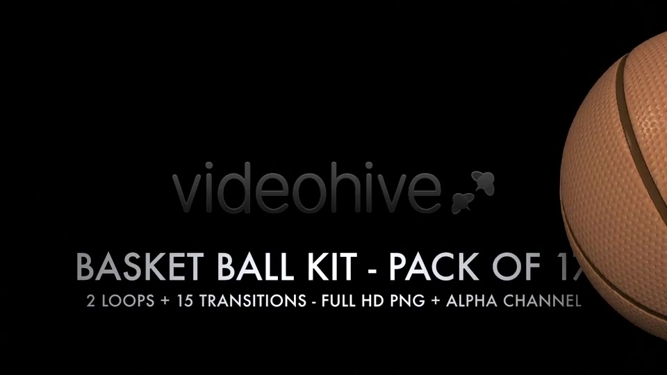 Basket Ball Kit 2 Loops + 15 Transitions Videohive 5522227 Motion Graphics Image 7