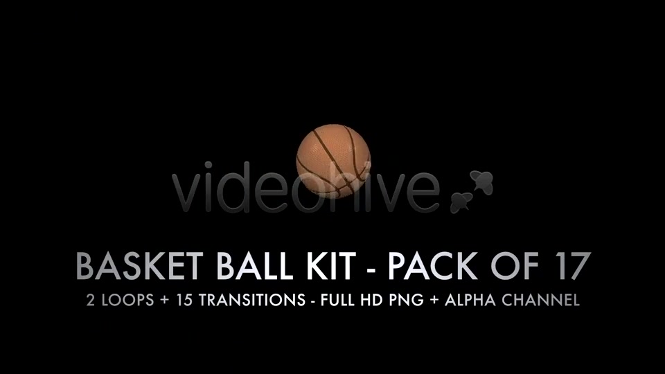 Basket Ball Kit 2 Loops + 15 Transitions Videohive 5522227 Motion Graphics Image 8