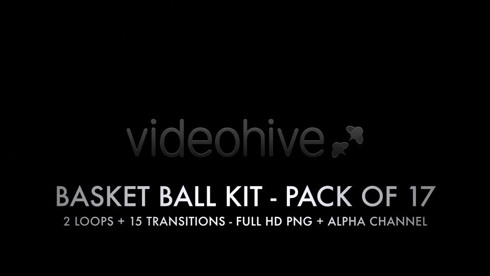 Basket Ball Kit 2 Loops + 15 Transitions Videohive 5522227 Motion Graphics Image 9