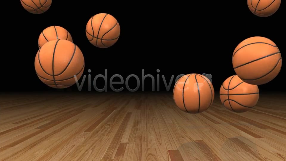 Basketball Bouncing Background Videohive 6074950 Motion Graphics Image 3