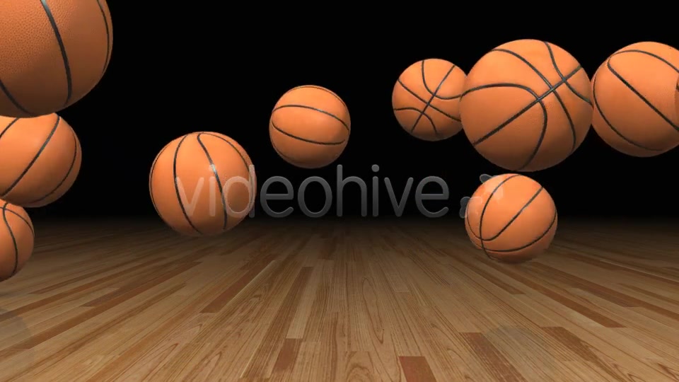 Basketball Bouncing Background Videohive 6074950 Motion Graphics Image 4