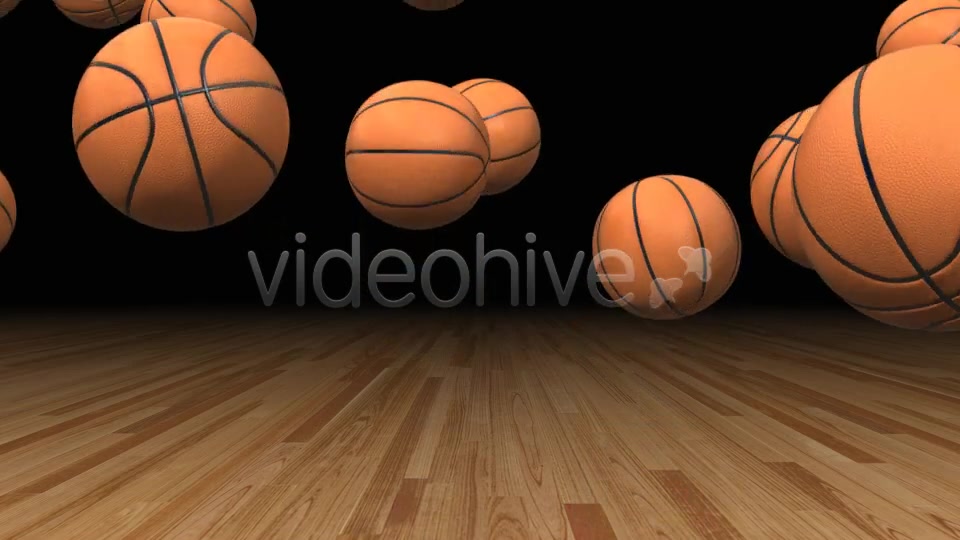 Basketball Bouncing Background Videohive 6074950 Motion Graphics Image 5