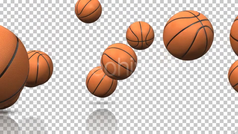 Basketball Bouncing Background Videohive 6074950 Motion Graphics Image 6