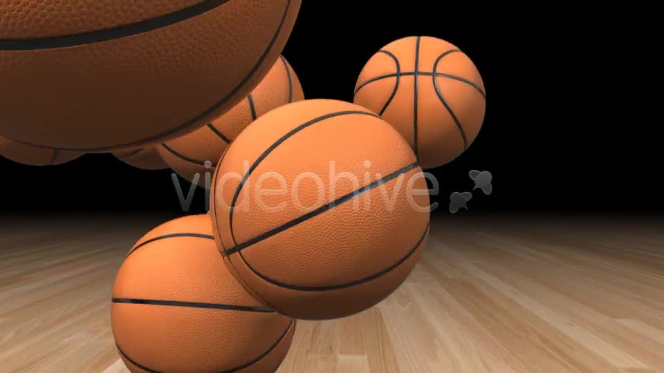 Basketball Bouncing Background Videohive 6074950 Motion Graphics Image 8