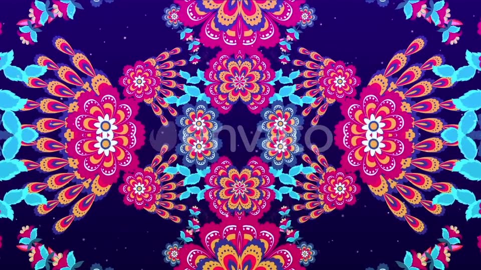 Batik Flower Videohive 21507531 Motion Graphics Image 6