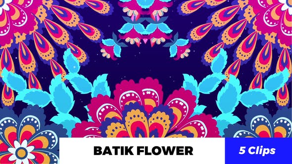 Batik Flower - 21507531 Download Videohive