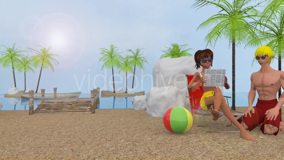 Beach Ball Transition Videohive 16886791 Motion Graphics Image 2