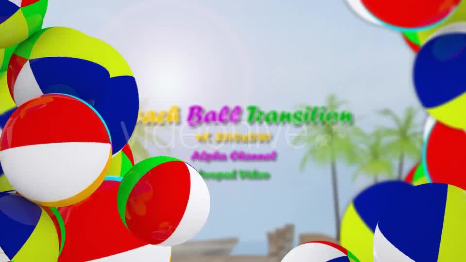 Beach Ball Transition Videohive 16929096 Motion Graphics Image 11