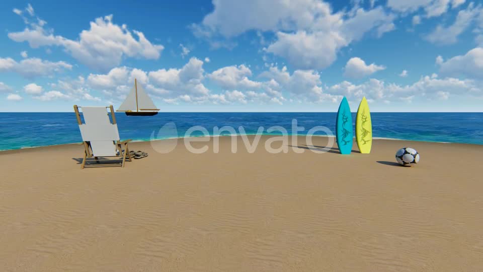 Beach Videohive 21799886 Motion Graphics Image 1
