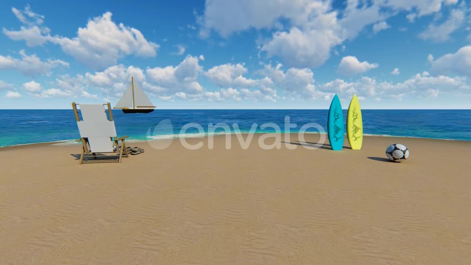 Beach Videohive 21799886 Motion Graphics Image 2
