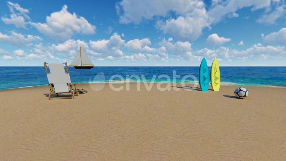 Beach Videohive 21799886 Motion Graphics Image 3