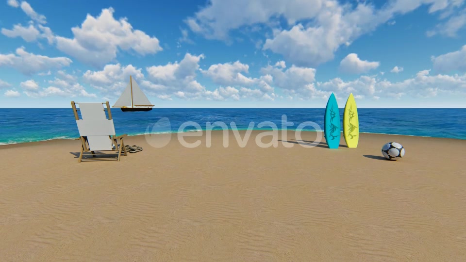 Beach Videohive 21799886 Motion Graphics Image 5